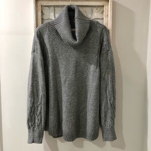 St. John's Bay Gray Turtleneck Sweater